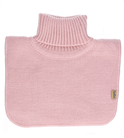 Komin, golfik, podszewka polar, róż pudrowy, 3-6 lat