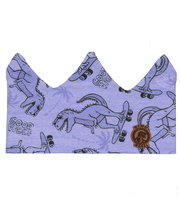 Opaska dla chłopca, korona, na głowę/uszy, Tilmio, niebieski (1), 46-50 cm