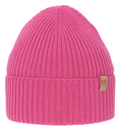 Czapka wiosenna/jesienna w prążek, różowa, Usimi, 52-54 cm