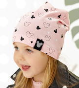 Czapka dla dziewczynki, szara, Brezza, 49-52cm