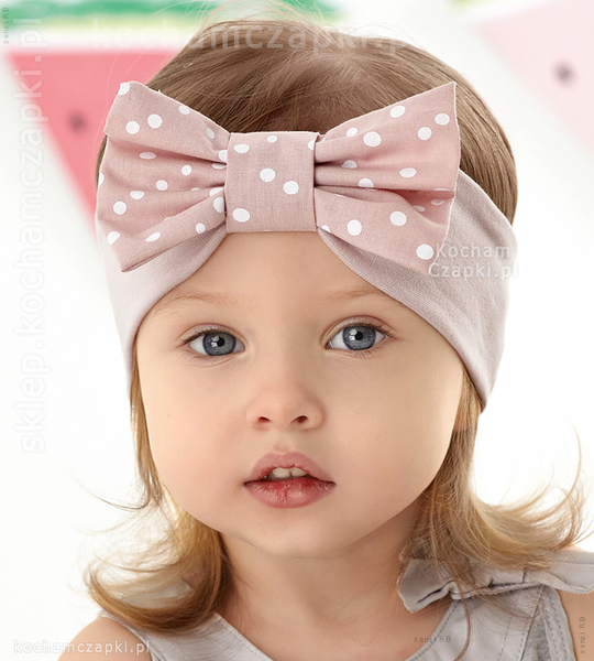 Opaska dla dziewczynki, bawełniana, Intricato, 48-50 cm