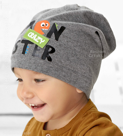 Czapka dla chłopczyka Mostro rozm. 47-50cm