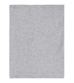 Komin na szyję, szary jasny, prążek, (S)