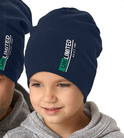 Czapka wiosenna/jesienna dla chłopca, granatowa, Unlimited, r.48-51 cm