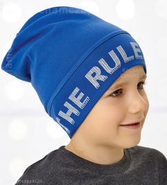 Czapka dla chłopca, wiosenna/jesienna, sportowa, Break Two  rozm. 54-57 cm