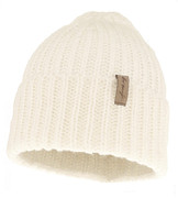 Czapka zimowa damska, merino, kremowy, Rocca, 56-60 cm