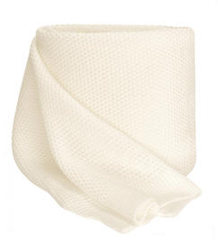 Szalik damski, szal zimowy/jesienny, długi, Ogalia, kremowy