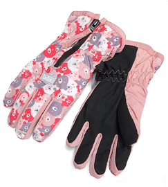 Rękawiczki zimowe  dziecięce 3M, MIŚKI  zameczek, łatwo zakładanie rozm. 10-11 lat