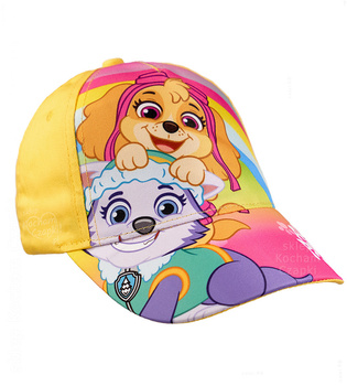 Czapka z daszkiem Psi Patrol na lato dla dziewczynki, W02, 50-52 cm