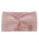 Opaska dla dziewczynki, dzianinowa, Jojga, róż nude, 49-52