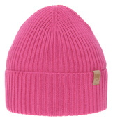 Czapka wiosenna/jesienna w prążek, różowa, Usimi, 52-54 cm