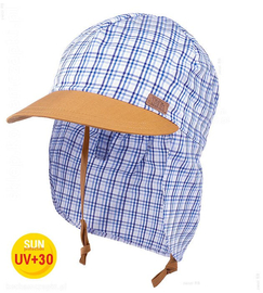Czapka na lato Legionista z ochroną na kark i daszkiem, filtr  UV +30, rozm. 48-50
