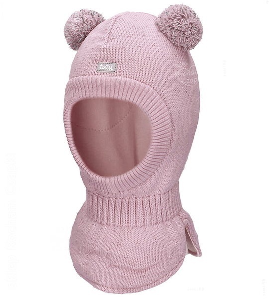 Kominiarka zimowa dla dziewczynki, Nuliana, różowa, 44-48 cm 
