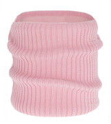 Komin merino 100% extrafine, polarowa podszewka, Abraa, różowy (01), 4-10 lat