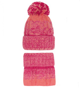 Komplet czapka i komin, Gunila, dla dziewczynek rozm. 52-56 cm