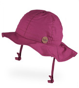 Kapelusz dla dziewczynki, filtr UV, burgund, Venga, 46-48 cm