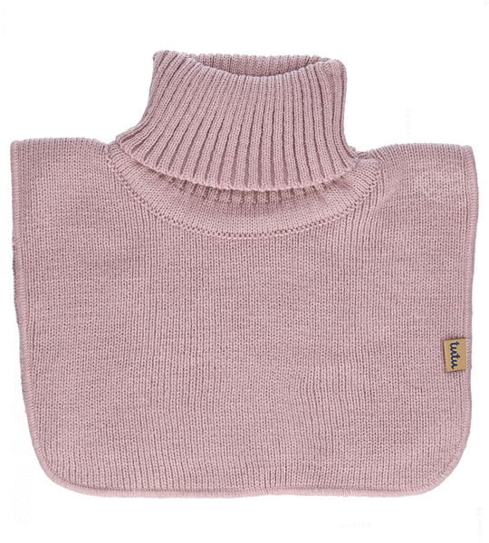 Komin z golfem, golfik, podszewka polar, wrzosowy róż, 3-6 lat