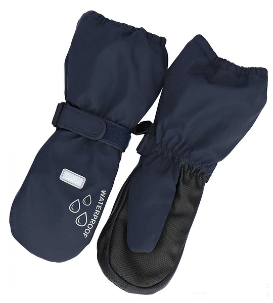 Rękawiczki dziecięce dla chłopca wodoodporne, ciepłe zimowe, z membraną, granatowe, rozm. 3-5 lat