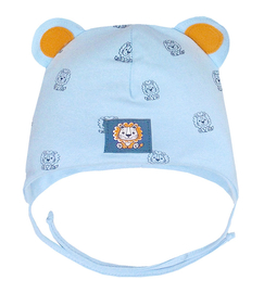 Czapka wiosenna/jesienna dla chłopca, bawełniana, Stefo, 42-46 cm