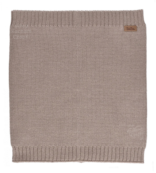 Komin z wełny merino, 7639, unisex, beżowy