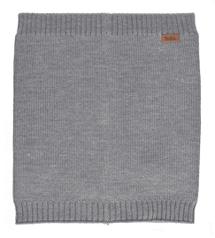 Komin z wełny merino, 7639, unisex, szary
