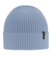 Czapka zimowa damska, wełna merino, Geman, niebieski, 56-58 cm