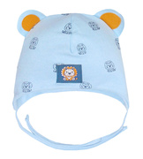 Czapka wiosenna/jesienna dla chłopca, bawełniana, Stefo, 42-46 cm