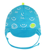 Czapka dla chłopca wiosenna-jesienna, turkusowa,  Philip, 44-46 cm