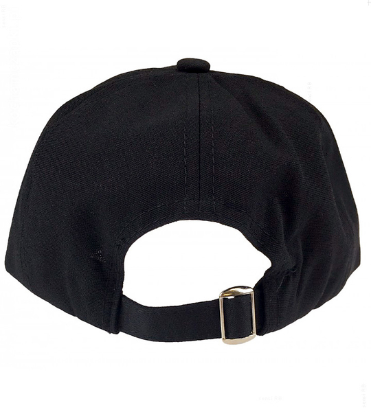 Czapka z daszkiem, damska, elegancka, cz-15, czarna, 55-58 cm