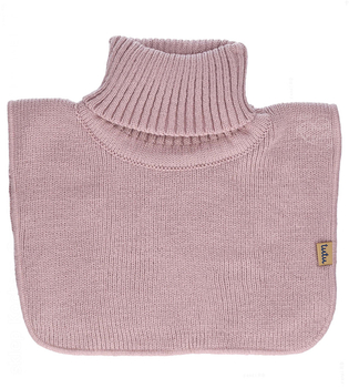 Komin z golfem, golfik, podszewka polar, wrzosowy róż, 3-6 lat