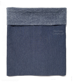 Komin dla dziecka, na szyję, tuba, jesienno-zmowy, ciepły