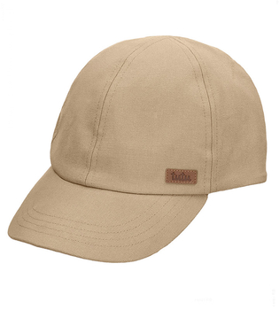 Czapka z daszkiem, filtr UPF 30+, Korai, beżowa, 54-58 cm