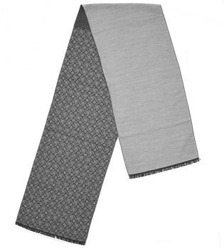 Szalik męski, elegancki szal, szary