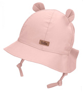 Kapelusz z filtrem UV +30, bawełniany, Zorey, brudny róż, 50-52 cm