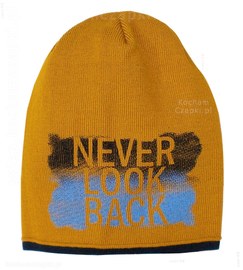 Dzianinowa czapka  dla chłopca Look Back  rozm.  54-56 cm