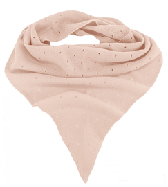 Chusta dla dziewczynki, ażurowa, na wiosnę / jesień, 6786, różowo-beżowy