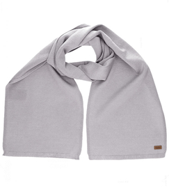 Szalik z wełny MERINO, 7641, szary