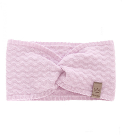 Opaska dla dziewczynki, dzianinowa, Jojga, liliowa, 49-52