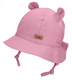 Kapelusz dla dziewczynki, filtr UV+30,  bawełniany, Zorey, różowy, 50-52 cm