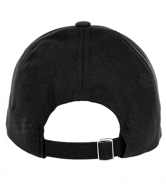 Czapka z daszkiem, damska, elegancka, cz-33, czarna, 55-58 cm
