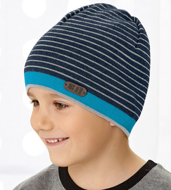Czapka dla chłopca, wiosenna/jesienna, Ingmar, r. 49-53 cm