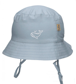 Kapelusz dla chłopca, UV, wiązany, Samito, niebieski, 46-48 cm