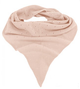 Chusta dla dziewczynki, ażurowa, na wiosnę / jesień, 6786, różowo-beżowy