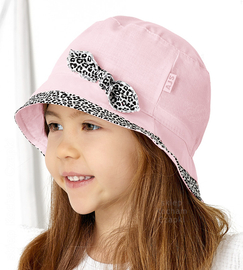 Kapelusz na lato, dla dziewczynki, Bintik, rozm. 49-51 cm