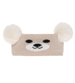 Opaska dla dziecka, na jesień/zimę,Titsi, beżowy, 46-50 cm