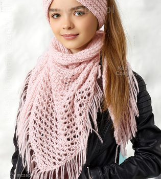 Chusta dla dziewczynki, na jesień/zimę 603, beżowa