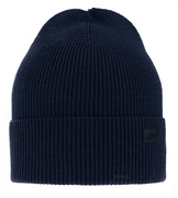 Czapka męska, wiosenna/jesienna, Allfio, ciemny granantowy, 56-60 cm