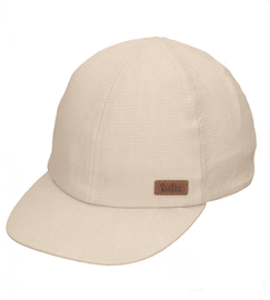 Czapka z daszkiem dla dziecka, z filtrem UPF 30+, Pablo, jasny beżowy, 46-50 cm