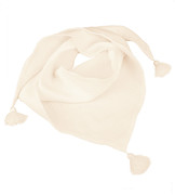 Chusta z muślinu  dla dziewczynki,  kremowa