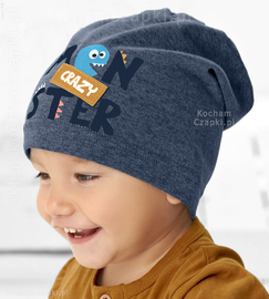 Czapka dla chłopczyka Mostro rozm. 47-50cm